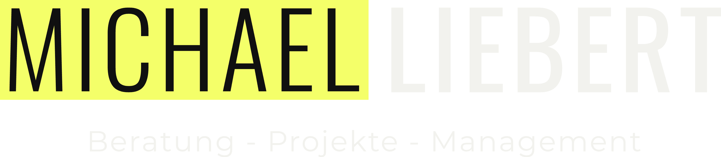 Michael Liebert – Beratung, Projekte, Management